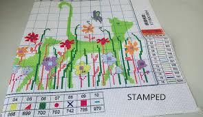 Pre printed cross stitch patterns. Captaincrafts New Diy Art Stamped Cross Stitch Kit Pre Printed Pattern Counted Embroidery Kits Stamped Lovely Pigs Home Cross Stitch Urbytus Com