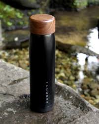 販売終了 thermo bottle 320ml ステンレス素材に銘木をプラスしたスリム水筒 サーモボトル タンブラー 北欧風木製雑貨 名入れの贈り物 ギフト通販 hacoa タンブラー ボトル 水筒