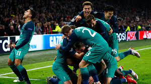 Tottenham hotspur brought to you by Tottenham Stuns Ajax 3 2 To Reach Champions League Final