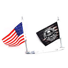 As the name suggests, these fit up to a. The American Flag 2nd Amendment Flag Guaimi License Plate Mounted Double Flag Holder Double Motorcycle Flags Motorcycle Atv Automotive