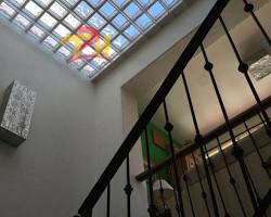 Hình ảnh về Gạch kính giếng trời