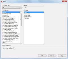 This change may save the. Field Dialog Box Autocad Autodesk Knowledge Network