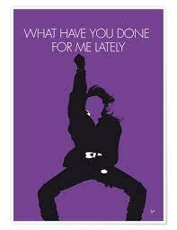 It was released on january 13, 1986, by a&m records as the album's lead single. Chungkong Janet Jackson What Have You Done For Me Lately Poster Online Bestellen Posterlounge De