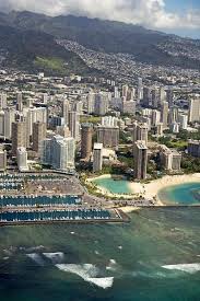 Aerial View Of Honolulu City Oahu Hawaii Hawaii Vacation Waikiki Hawaii Hawaii Island