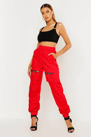 Black And Red Joggers Womens Pin On Lindouch