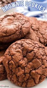 The Best Ever Brownie Cookies Recipe Brownie Cookies Cookie Recipes Brownie Desserts Recipes
