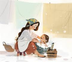 Dungho En Instagram Mom Mother Kid Mama Baby Momlife Bathtime Daily Ilo 2020 Bebek Illustrasyon Illustrasyonlar Sevimli Anime Ciftleri