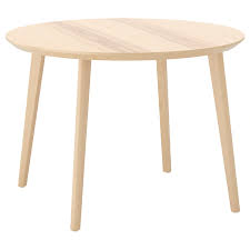 Lisabo Table Ash Veneer 105 Cm Ikea In 2020 Ikea Dining Table Ikea Dining Ikea