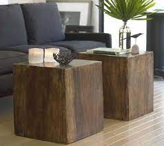 This striking wooden coffee table exudes a rugged charm that will make it a distinctive addition to your living room or bedroom. Furniture Viva Terra Wood Cube Remodelista Refurbished Table Cube Coffee Table Furniture