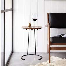 Use the console table as a sofa table and display your most beloved decorations. Side Nordic Solid Wood Sofa Side Table Small Bedroom Bedside Table Round Small Coffee Table Creative Simple Wrought Iron Aliexpress