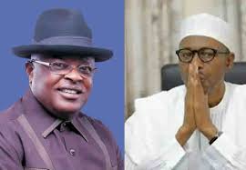 A federal high court, abuja, on tuesday, sacked the ebonyi governor, deputy governor and 15 lawmakers for defecting from the pdp to the apc. Pdp Governor Umahi Begs Buhari To Seek Re Election Punch Newspapers