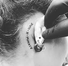 A halo or a crown of thorns are mostly found in such tattoos. 250 Birth Date Tattoos Ideas 2021 Roman Numeral Designs With Beautiful Fonts