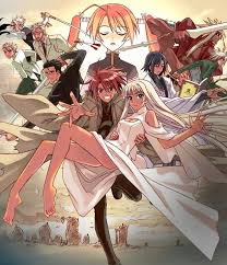 Mahou Sensei Negima Manga Anime Art