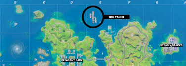 The yacht can be found just northwest of craggy cliffs, stationed in the water. Where Is The Yacht In Fortnite Season 3 Pro Game Guides