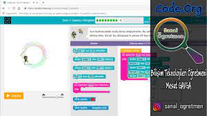 By meryem ile kodlama dersi8.351 views. Code Org Kurs 2 Ders 7 Sanatci Donguler Youtube