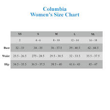 60 scientific columbia youth jacket size chart