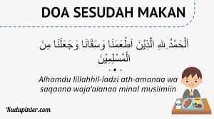 Maybe you would like to learn more about one of these? Doa Sesudah Makan Arab Latin Dan Artinya Sesuai Sunnah