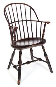 Garth S Sale 1170 11 24 17 Lot 115 Estimate 350 450 Sold 900 American Sackback Windsor Armchair Attribut Art Chair White Leather Dining Chairs Chair