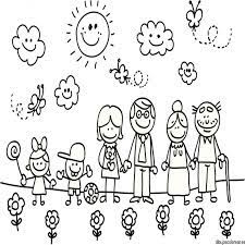 Sería muy bueno que adecuemos cada una de las familias a la familia que tienen los chicos, para que se coloreen como en realidad son, o por lo menos lo más. La Familia Dibujos Para Colorear Family Coloring Pages Family Coloring Family Drawing