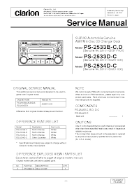 Clarion xmd1 marine am fm cd player. Bs 7522 Clarion Cz100 Wiring Diagram Download Diagram