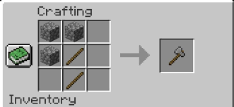 You can have everything that you need inside the game and start to crafting all of that required item. How To Make A Stone Axe In Minecraft Eazzyone