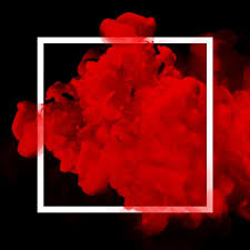 White smoke on a black background. Red Smoke With White Frame On Black Background Red And Black Background Red And Black Wallpaper Black Background Wallpaper