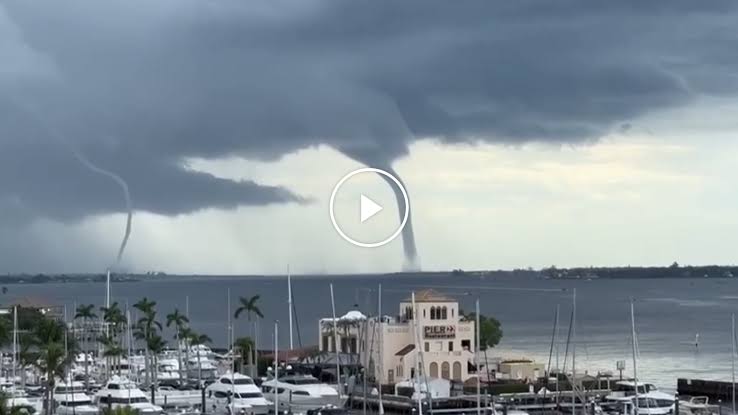 Twin Waterspouts Seen in Tampa Bay Area