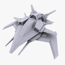 3d 6 Alien Spacecrafts Model Alien Spacecraft Starship Concept Spaceship Design