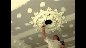 Plastering Large Ceiling Rose Installation Hawthorn Plaster Repairs Plaster Repair Ceiling Rose Ceiling