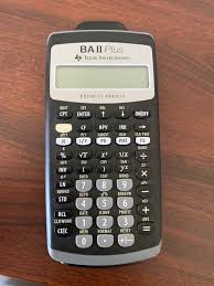 Texas Instruments Ba Ii Plus Financial Calculator For Business Professionals And Students Features Are That It Perfo Financial Calculators Calculator Financial