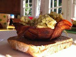 Bacon And Eggs Scramble Bowl Recipes Pinterest Breakfast Brunch Recipes Food Yummy Breakfast