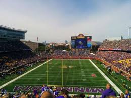 Tcf bank stadium is an outdoor stadium located on the campus of the university of minnesota in minneapolis, minnesota, united states. Tcf Bank Stadium Bereich 225 Heimat Von Minnesota Golden Gophers Minnesota Vikings Minnesota United