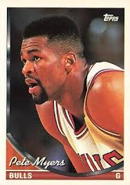 1993 Topps #235 Pete Myers Chicago Bulls