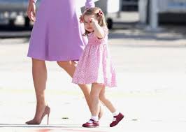 Wrapped up in a burgundy coat, pink scarf and matching rucksack, charlotte smiled on the steps of kensington palace with her mother, the duchess of cambridge, behind the lens. Do Prince George And Princess Charlotte Wear Hand Me Downs