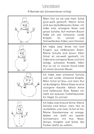 Ideen F Lehrern Schneemanner Leseblatter Pdf Vorschule Ideen Lehrern Leseblatterpdf Schneemanner Vorschule Wi En 2020 Apprendre L Allemand Activites D Ecoute Allemand