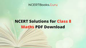 Class six, class seven, class eight, class nine & class ten math book and solution pdf. Pdf Ncert Solutions For Class 8 Maths Ncert Books