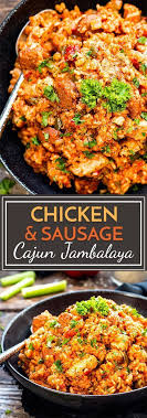 Sausage Chicken Cajun Jambalaya Gluten Free Recipe Jambalaya Recipe Recipes Cajun Recipes