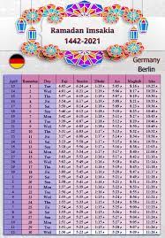 Maybe you would like to learn more about one of these? Ø§Ù…Ø³Ø§ÙƒÙŠØ© Ø±Ù…Ø¶Ø§Ù† 2021 Ø¨Ø±Ù„ÙŠÙ† Ø§Ù„Ù…Ø§Ù†ÙŠØ§ 1442 Ramadan Imsakia Berlin Germany