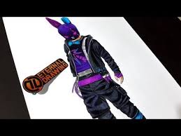 Menggambar Incubator The Phantom Bunny Game Free Fire Youtube In 2020 Character Art Bunny Faber Castell Brush Pen