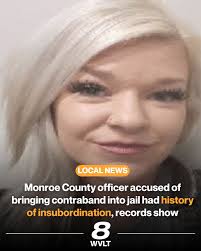 Cody Harrill, the Monroe County correctional officer accused of bringing  contraband into the county's jail, has a long history of insubordination  and policy violations, according to her personnel file.  https://tinyurl.com/bdh924m6