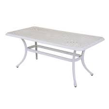 Buy outdoor coffee table and get the best deals at the lowest prices on ebay! Overstockmontreal Cast Aluminum Outdoor Rectangle Coffee Table 8 X 10 Ash Grey Dailymail