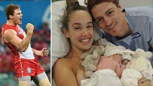 .star gary rohan has shared a touching photo, showing him cradling his newborn daughter, bella. Swans Star Gary Rohan Announces The Birth Of His Perfect Twin Daughters