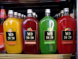 Mad Dog 20 20 Bottle Alcohol Wine Bottle