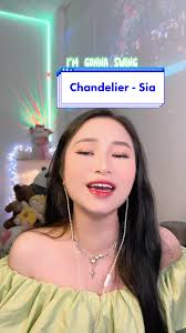 Chandelier Black Girl Singing