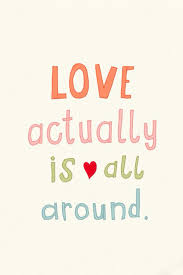 Love Actually Is All Around Tween Art Love Actually Movie Poster Art