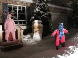 A Christmas Story Yard Display A Christmas Story Christmas Story Party Ideas Christmas Yard Decorations