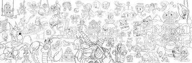 High quality cuphead inspired art prints by independent artists and designers from around the world. Tina Nawrocki On Twitter I Should Be Working So Instead I Made A Banner With All The Cuphead Characters I Had The Honor Of Animating For Studiomdhr Takeabreak Https T Co Sadtjdtzam