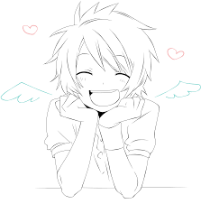 Lineart Otoya Anime Drawings Sketches Anime Lineart Anime Drawings