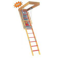 American Stairways 22 X 54 Husky 655 R10 Energy Saver Attic Ladder Up To 8 9 350 Lbs Capacity Attic Ladder Energy Saver Stairways