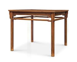 Huanghuali Square Table With Three Spandrels To One Leg China Furniture Furniture Ming Dynasty Furniture